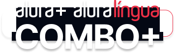 imagem do alura+ e alura lingua do combo alura plus